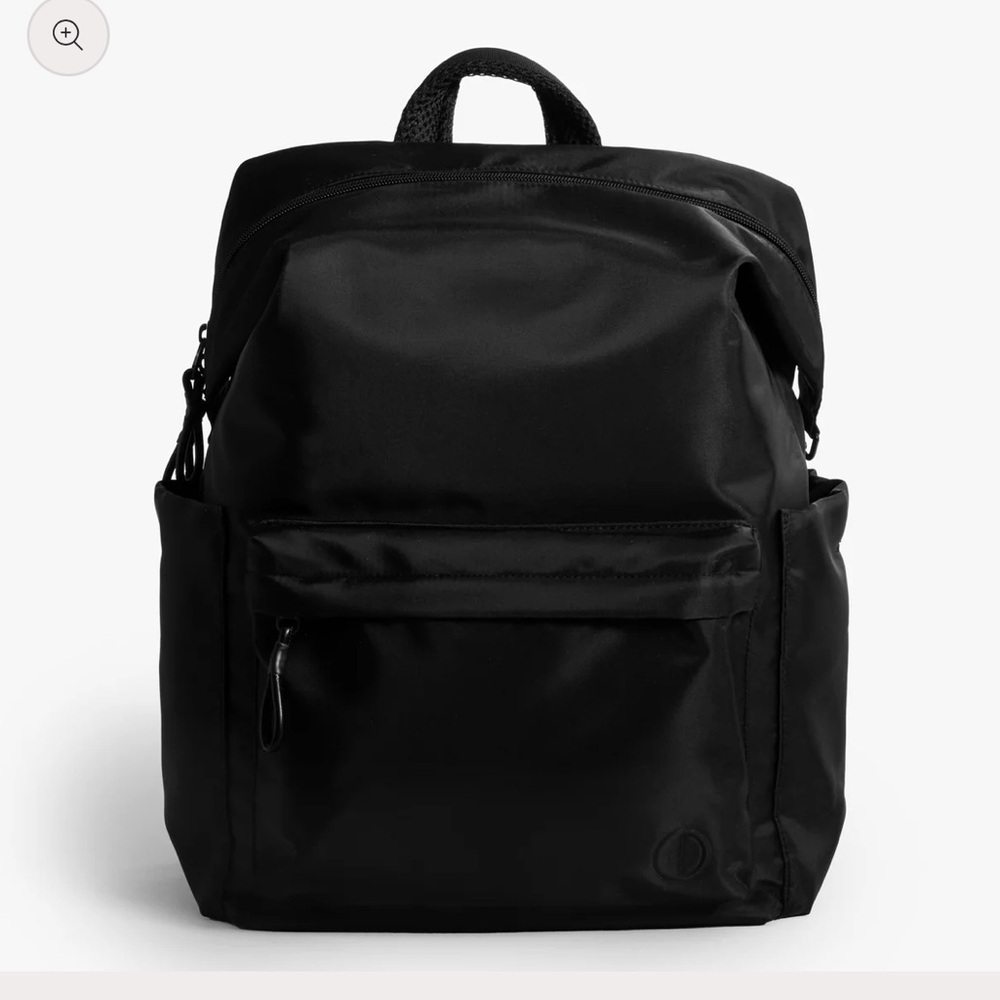 PRACTICE WHAT YOU LOVE Karma Medium Black Backpack